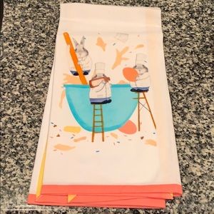 Brand New Bunnies Dish Towel Never Used